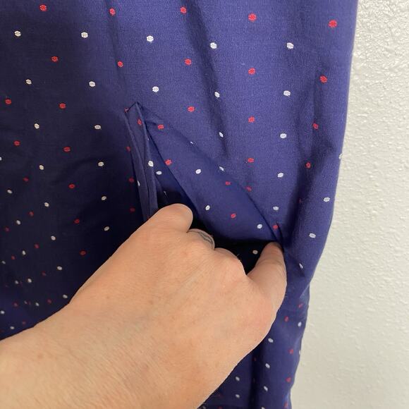 Shamask Sheath Dress Size 3/L Polka Dot - Picture 5 of 6